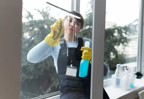 Nettoyage de vitres intérieures et extérieures à Benais
